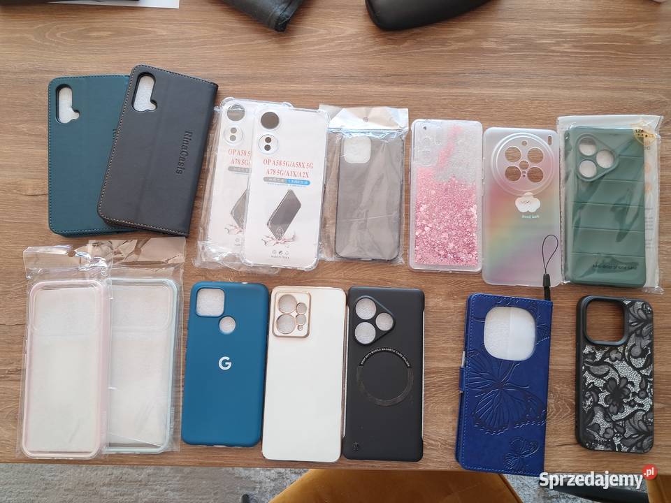 15 nowych różnych etui na telefony Pozostałe Sandomierz
