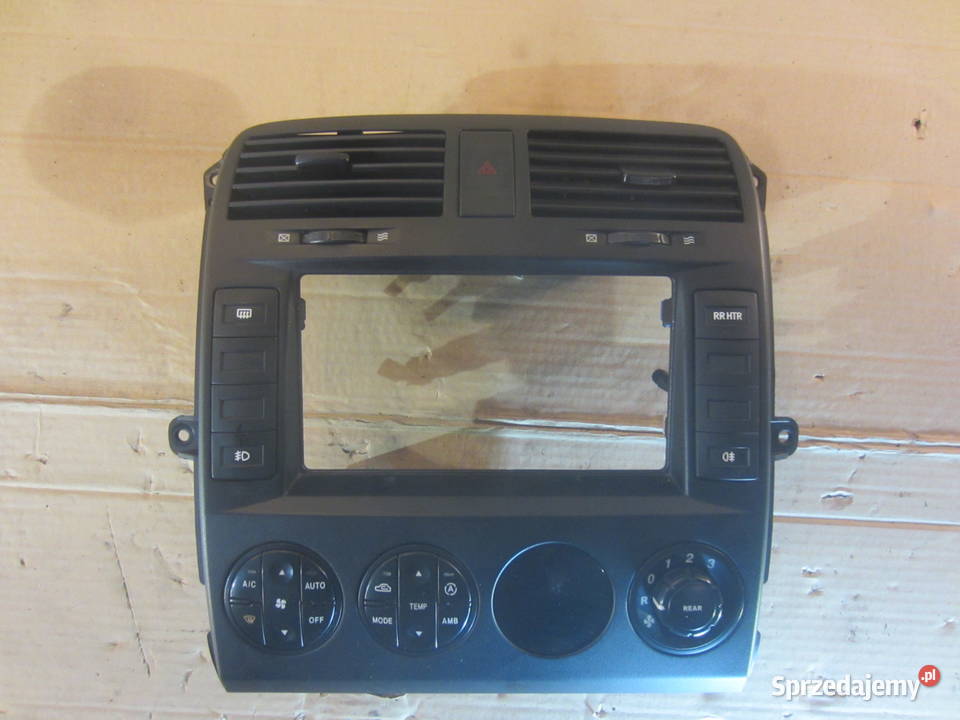kia carnival panel klimatyzacji nawiewy