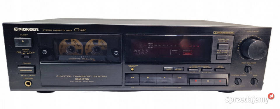 Magnetofon cassette deck Pioneer CT445 CT 445 Międzychód