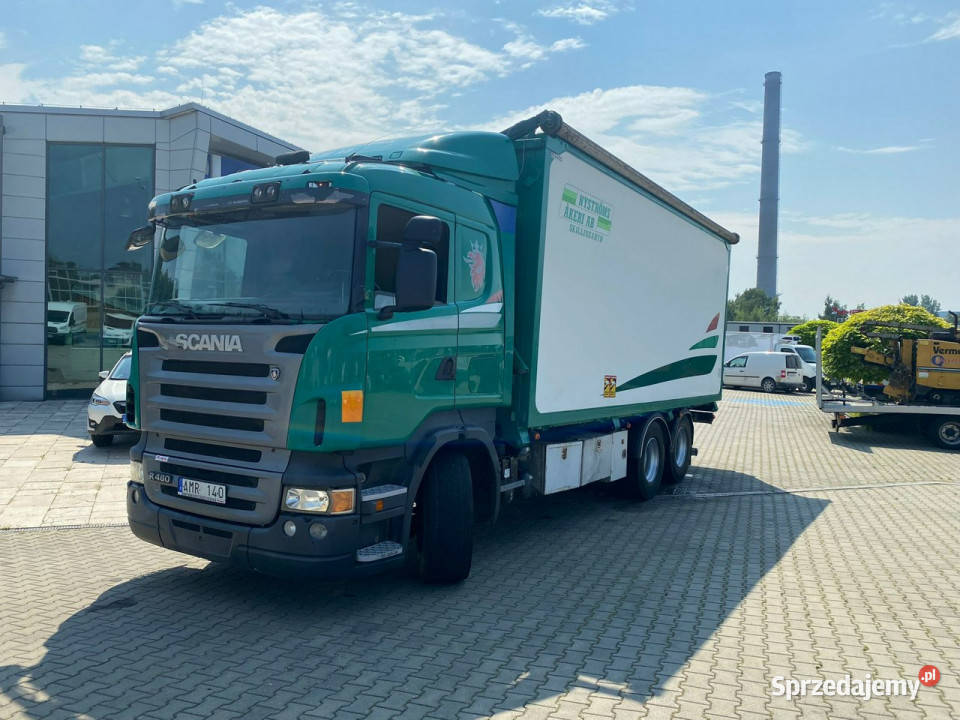 Scania R480 Wywrotka boczna zbozówka mat sypkie śląskie Łaziska Górne