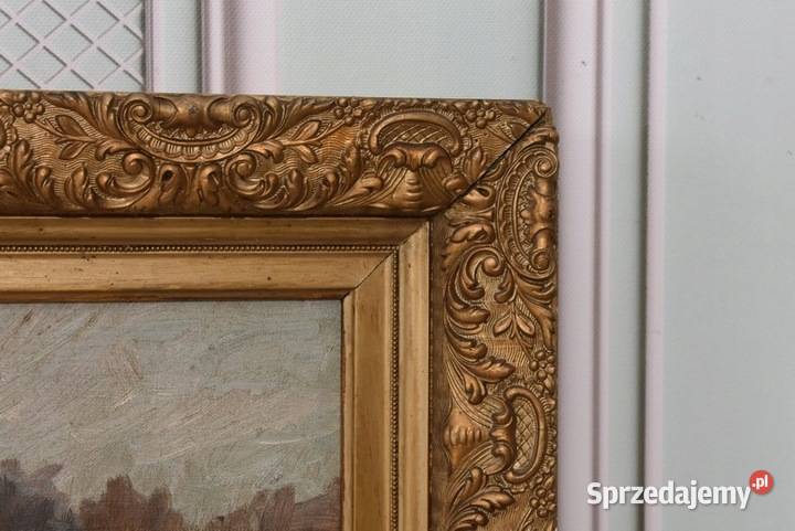 I ZYGMUNTOWICZ Wyprawa Na Polowanie Zima Stary małopolskie Kraków