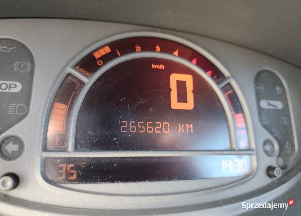 Renault Modus Rok produkcji 2009 Kąty Wrocławskie