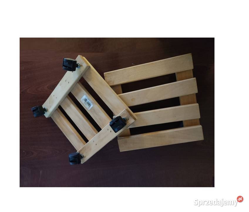 podest wózek stolik drewniana podstawka na Kielce sprzedam