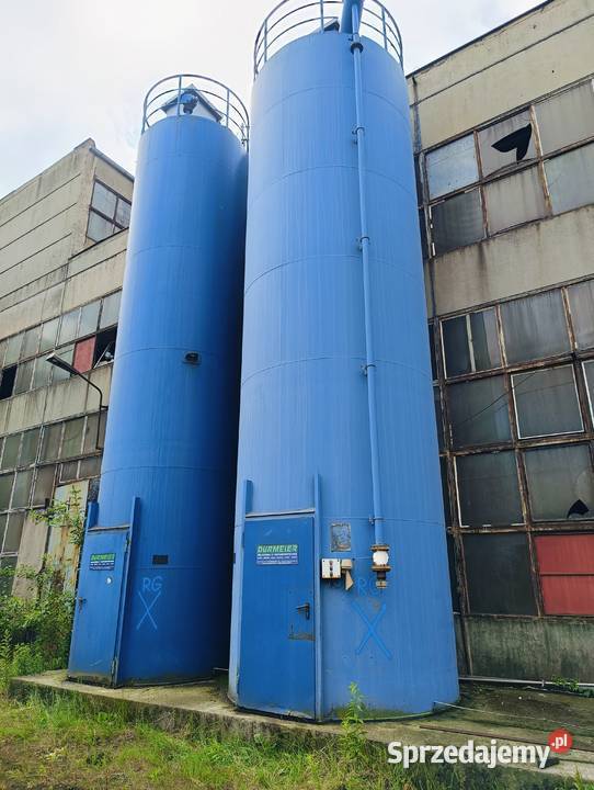 Silosy stalowe na piasek cement bentonit pyły z wielkopolskie Rawicz sprzedam