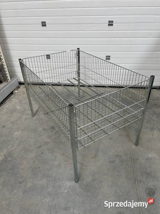 Stół promocyjny kosz wyspowy ekspozycyjny 120x80