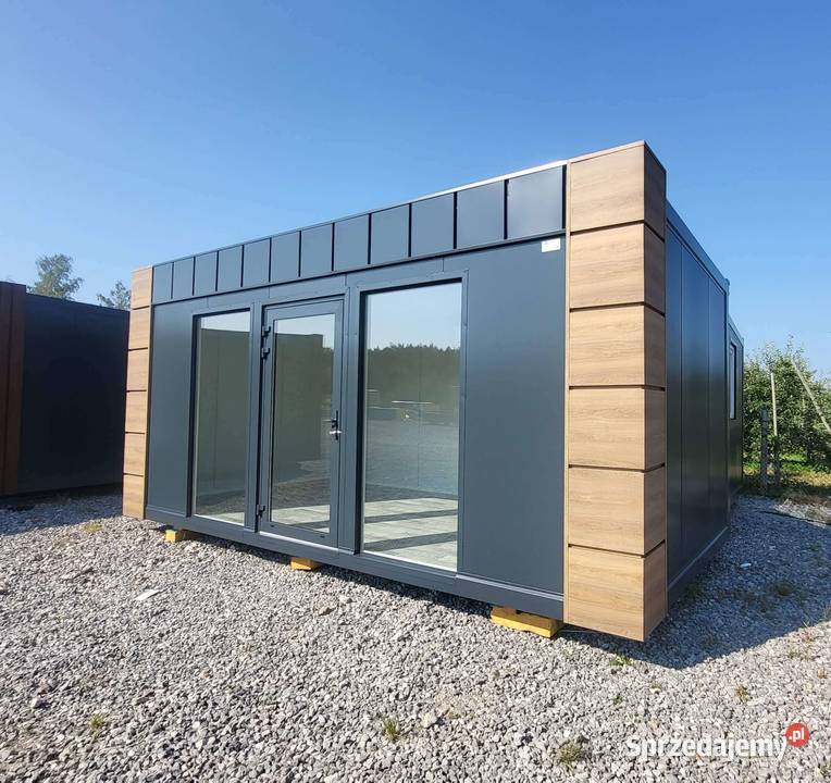 Pawilon kontener z płyty warstwowej PIR Wisła