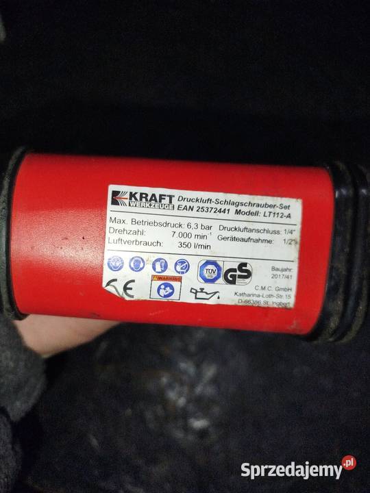 Klucz pneumatyczny Kraft Klucze udarowe Janów Lubelski