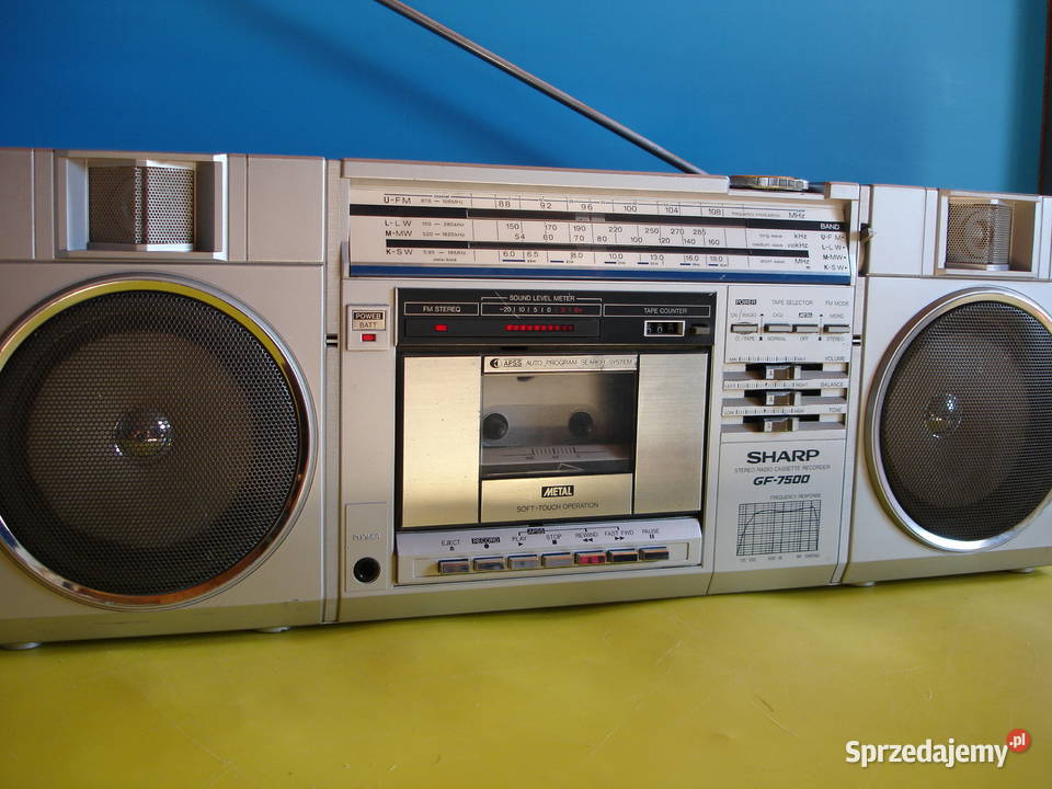 Radiomagnetofon SHARP GF7500 Zielona Góra