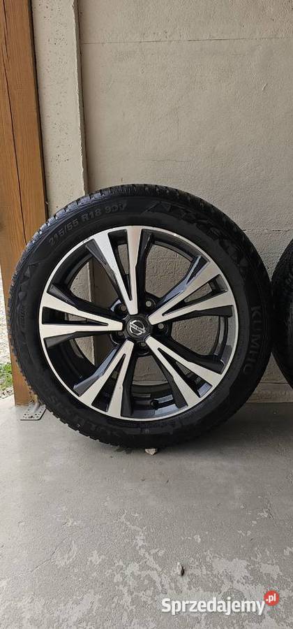 Koła alufelgi opony Nissan 215 55 18 Bogoria