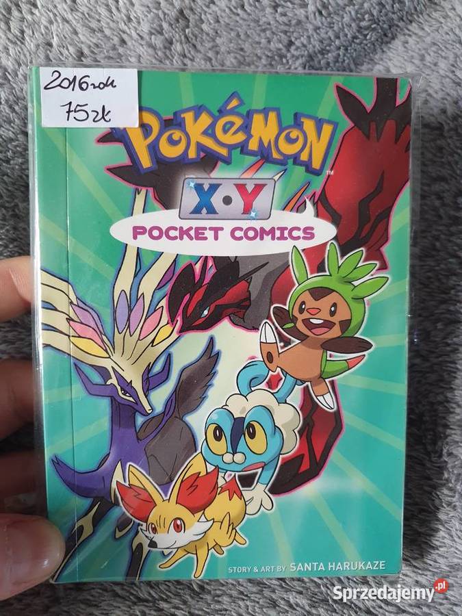 Pokemon XY Pocket Comics komiks 2016 język Gdynia
