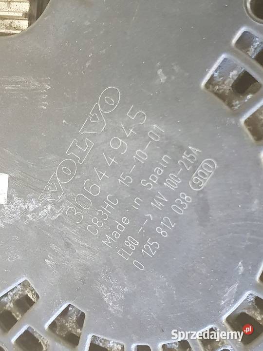Volvo XC60 20 T TURBO ALTERNATOR 30644945 Janów