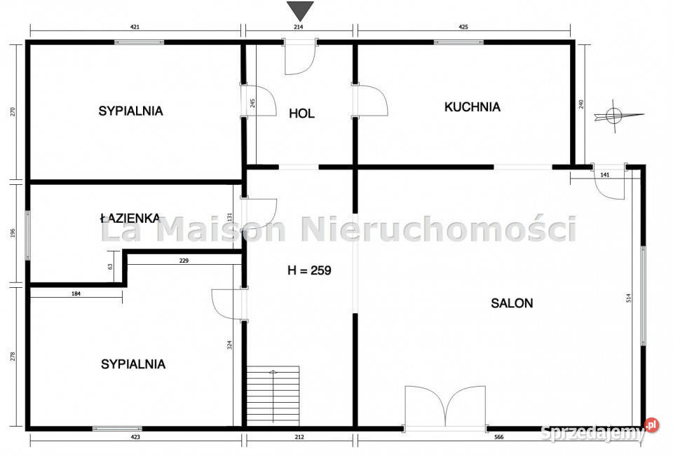 Do sprzedaży dom wolnostojący Rączna 214 metry 2 piętra