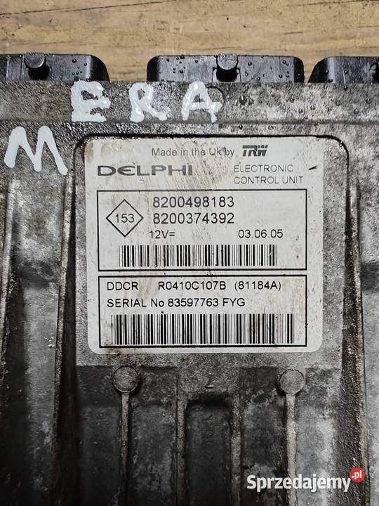 Komputer silnika nissan almera n16 15dci Komputery Puławy sprzedam