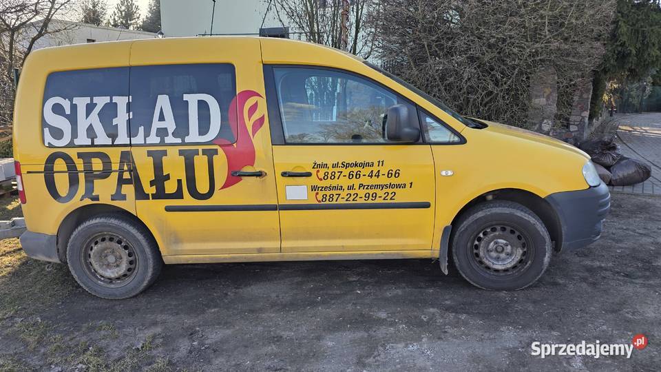 Syndyk sprzeda samochód osobowy Volkswagen Caddy Żnin