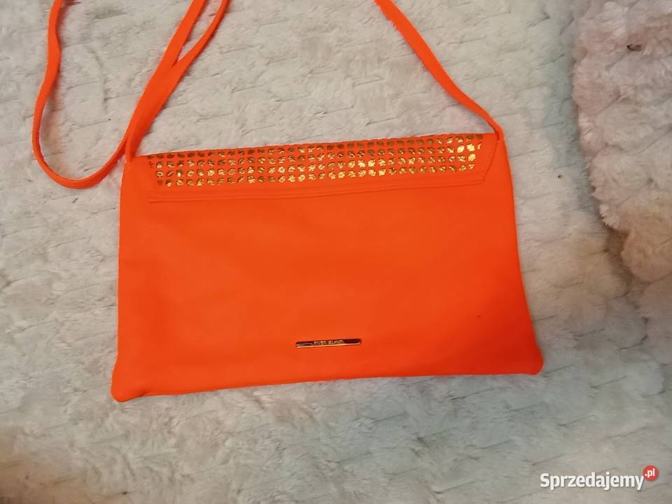 RIVER ISLAND Pomarańczowa torebka listonoszka z małopolskie