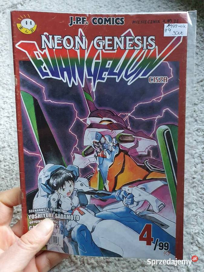 Neon Genesis Evangelion zestaw 4 komiksów Manga