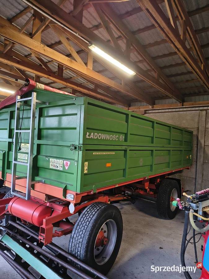 Przyczepa wywrotka HL 6011 HW 6011 koła tir nieuszkodzony Namysłów