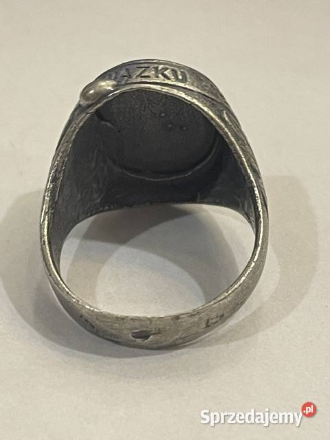 Srebrny sygnet patriotyczny Józef Piłsudski