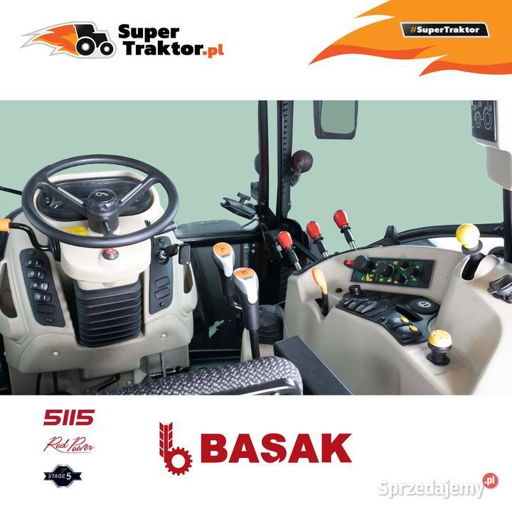 Nowy traktor BASAK 5000 75122 Deutz ZF Carraro Pułtusk sprzedam