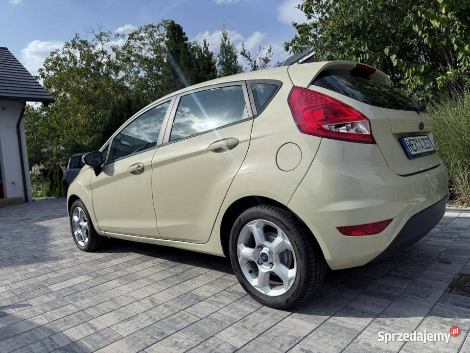 Ford Fiesta nowa Piękny złoty kolor Mk7 2008 ASR (kontrola trakcji) Fiesta wielkopolskie Poznań