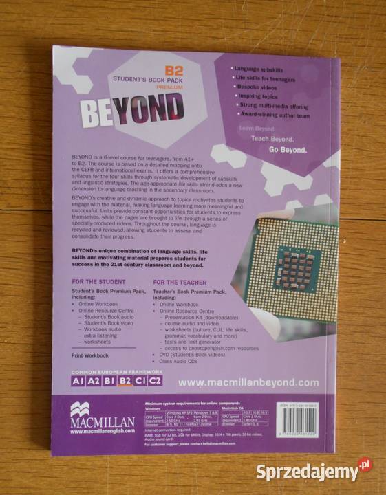 Beyond students book pack premium B2 lubelskie Parczew