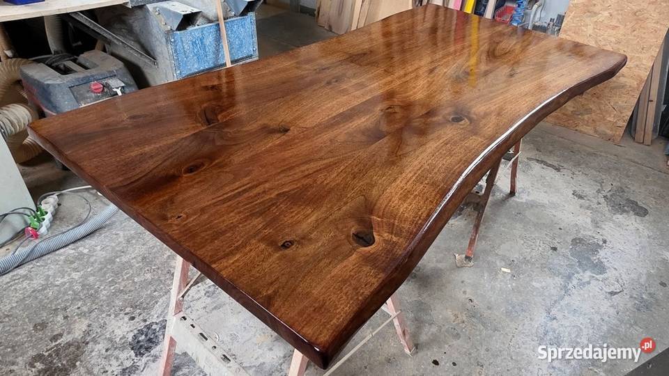 stół orzech włoski 170x90 lite drewno Stoły sprzedam