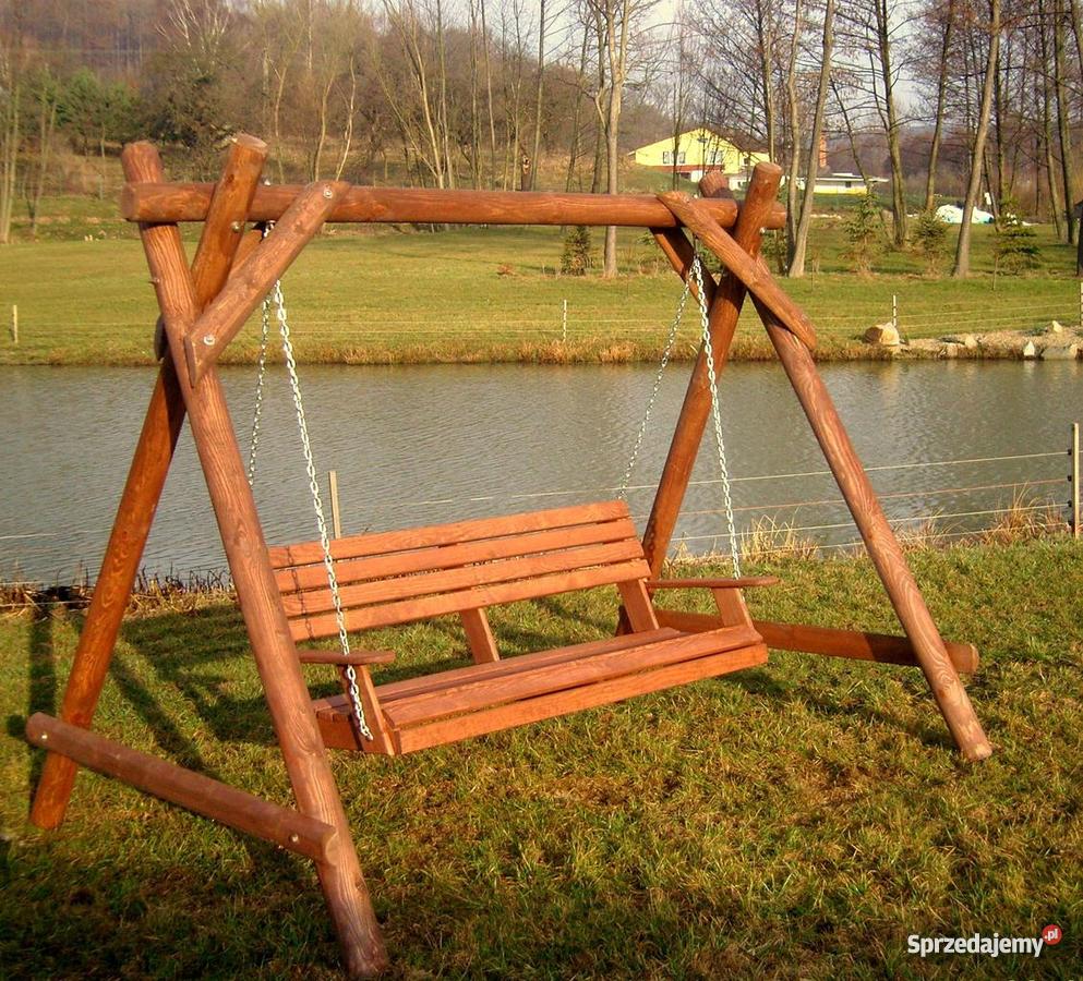 meble barowe ogrodowe huśtawki plac zabaw stół k Chojnice sprzedam