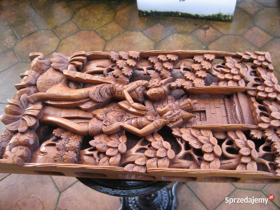 Rzeźba z drewna egzotycznego Szczecin