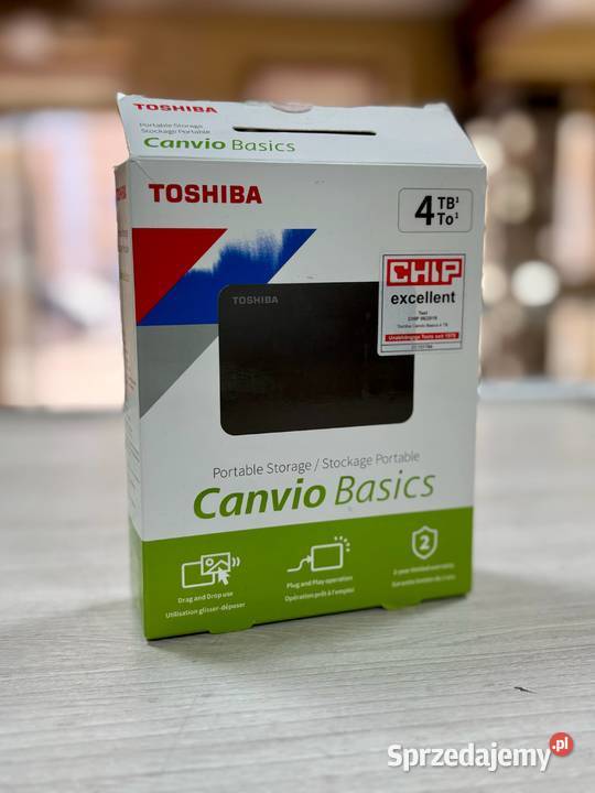 Dysk zewnętrzny HDD Toshiba Canvio Basics 4TB warmińsko-mazurskie