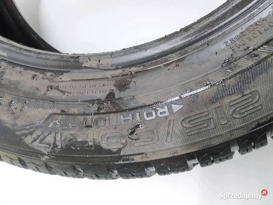 2x OPONA ZIMOWA NOKIAN SNOWPROOF 21560R17 60 Samochodowe