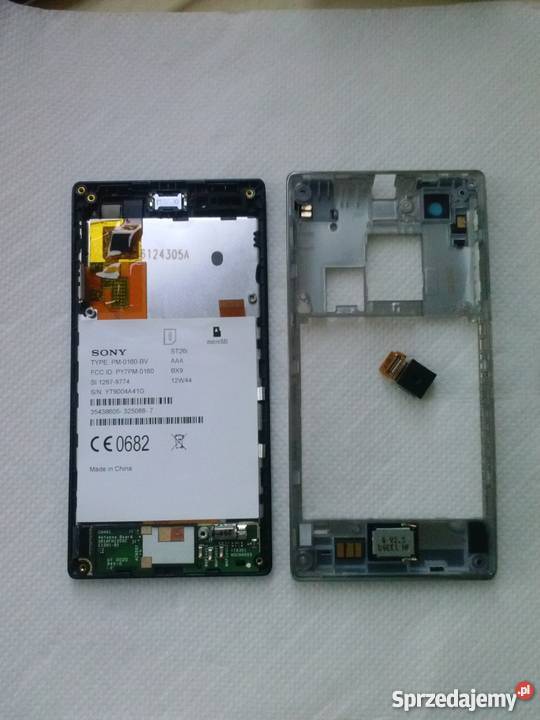 Sony Xperia J ST26i Obudowa przednia z dotykiem Wrocław sprzedam