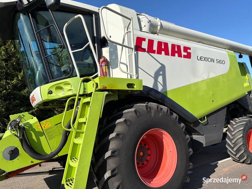 Kombajn zbożowy Claas Lexion 560 heder V750 prod nieuszkodzony dolnośląskie Nowa Ruda