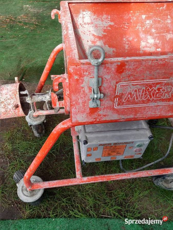 Mieszarka przepływowa do zapraw kleju Wylewek Ostrów Wielkopolski sprzedam