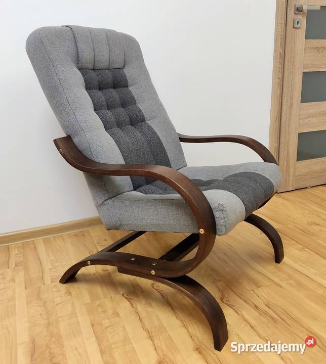 FOTEL BUJANY FINKA MAJA NA STELAŻU Krzyżakowym Nowy Sącz