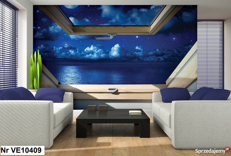 Tapeta fototapeta Imitacja okien okno 3D Ściany i elewacje Leszno