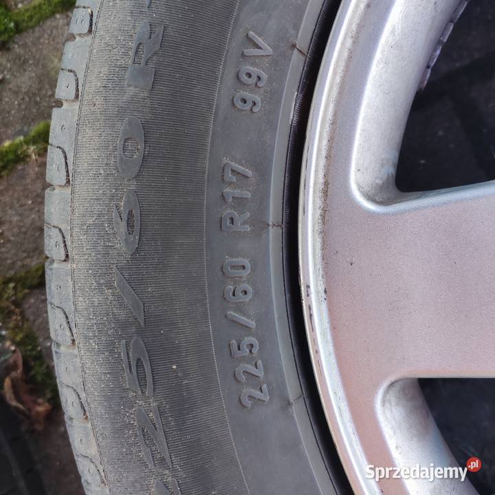 Używane Felgi Alu 7x17 ET40 rozstaw śrub 1143mm Średnica 17" Samochodowe sprzedam