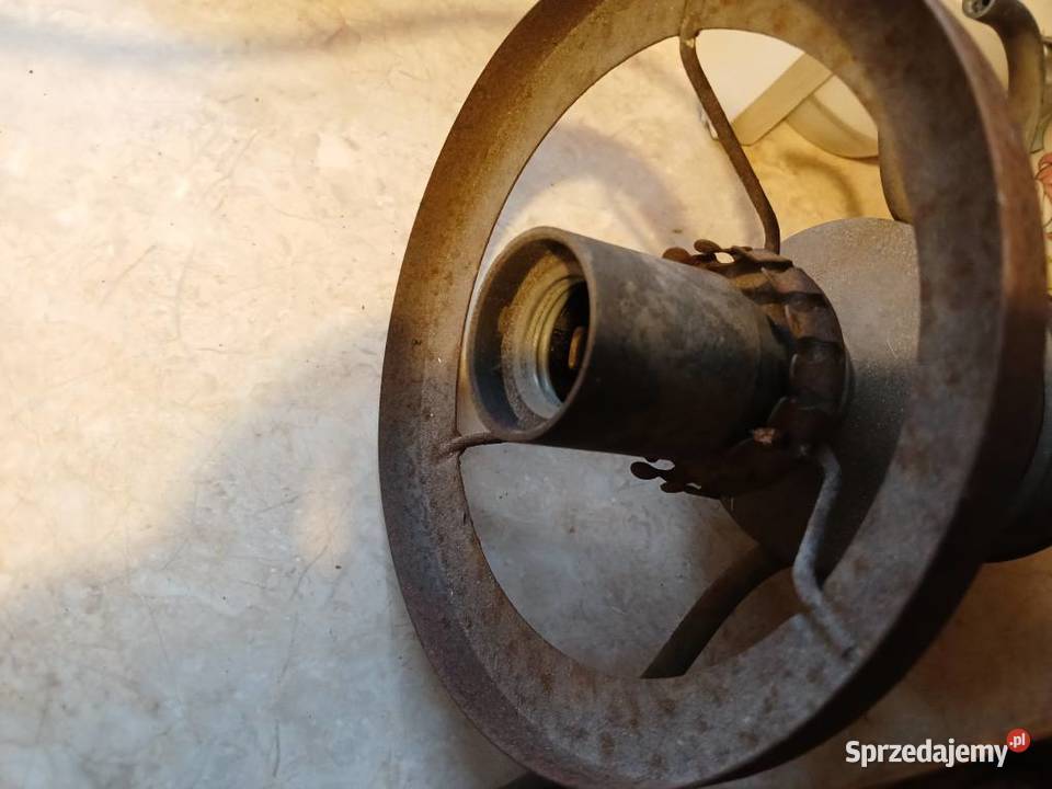 Lampa z epoki do odrestaurowania Całkowita Antyki, Sztuka, Kolekcje Tarnobrzeg sprzedam