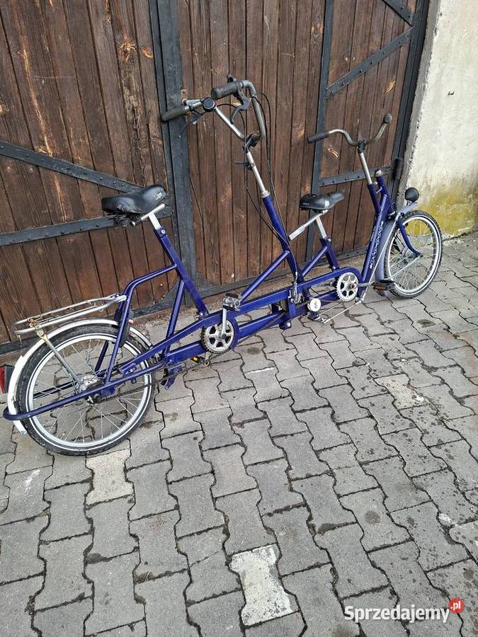 rower tandem dorosłego i dziecka Miejskie świętokrzyskie Ostrowiec Świętokrzyski sprzedam