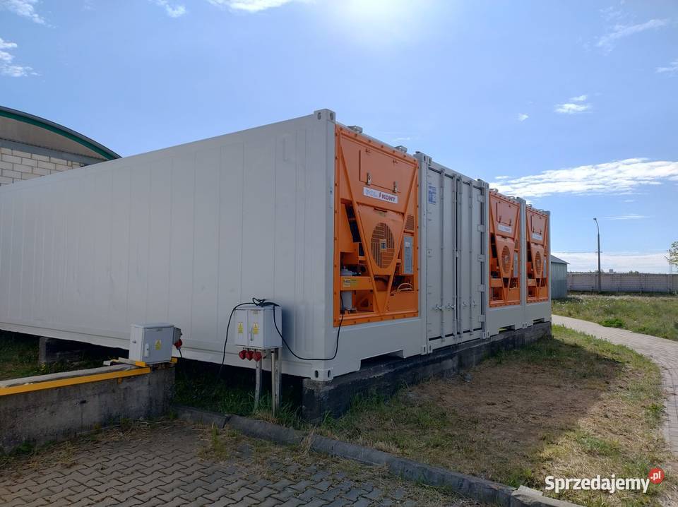 MEGA SPACE połączony zestaw kontenerowy chłodnie mazowieckie