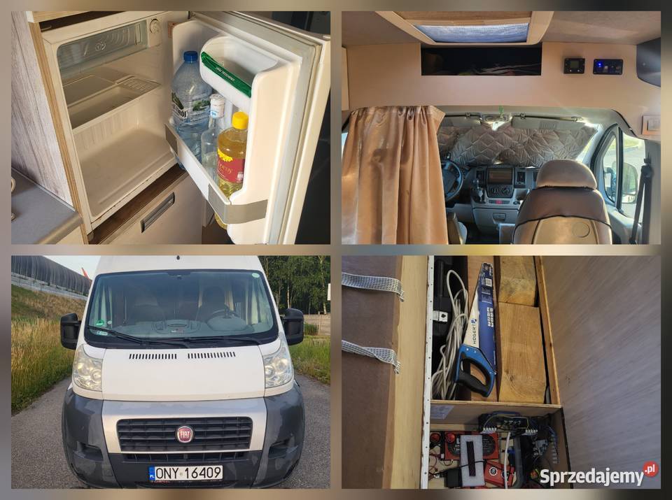 Kamper Kampervan Fiat Ducato 2009 L4H2 23 Wrocław