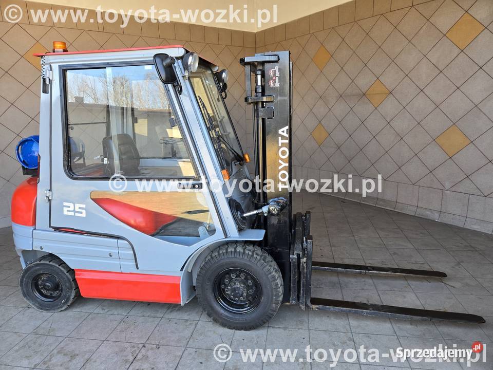 Wózek Widłowy TOYOTA 6FG25 Kabina Przesuw TOYOTA Mysłowice
