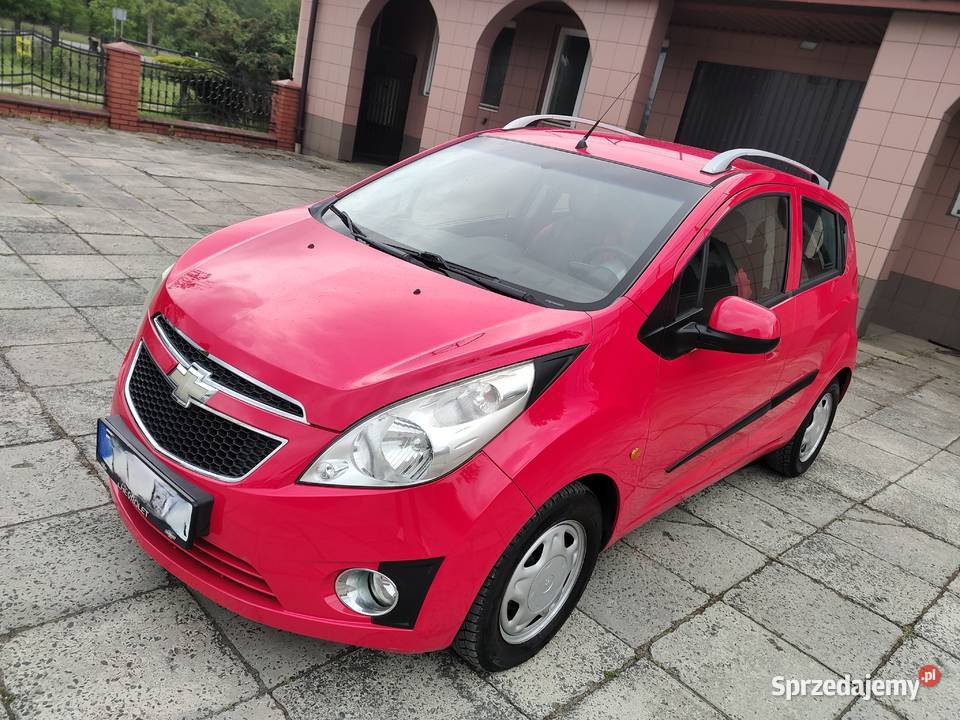 Chevrolet Spark 10 LPG czerwony świętokrzyskie Smyków