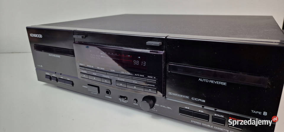 Kenwood magnetofon dwukasetowy KX W 4080 KXW4080 Międzychód
