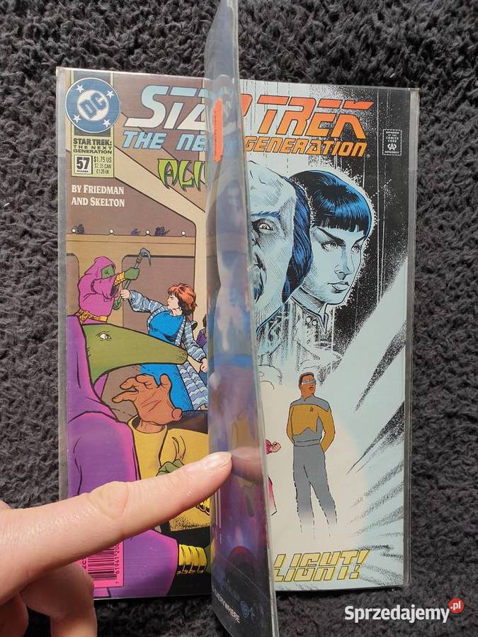 Star Trek The Next Generation 3 komiksy 1994 DC Gdynia