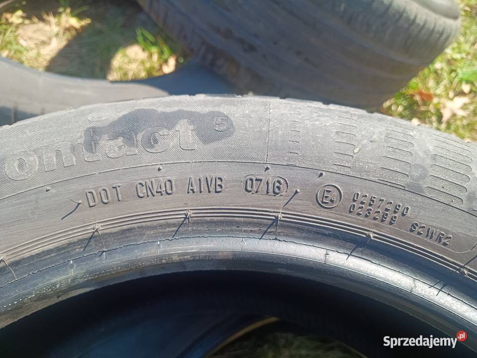 Opony Continnental 225 50 17 letnie Krzeszowice sprzedam