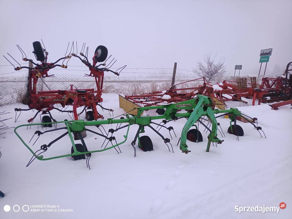 Zgrabiarka przewracarka claas krone vicon warmińsko-mazurskie Kiwity