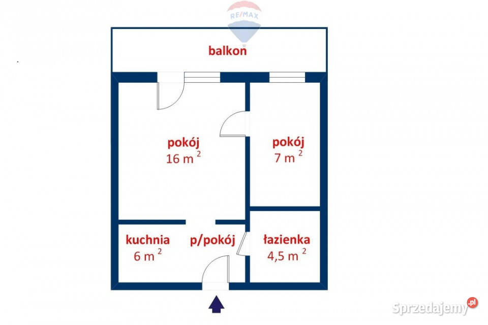 Na start inwestycję 2pok 36m2 z balkonem sprzedam