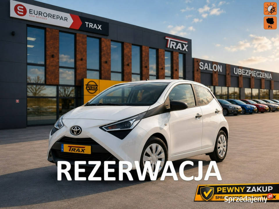 Toyota Aygo 10 72KrajowyNiski przebieg Zadbany wielofunkcyjna kierownica łódzkie Łódź