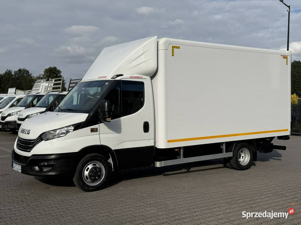 Iveco Daily 35C16 V Kontener Winda Na Bliźniaku Widełki