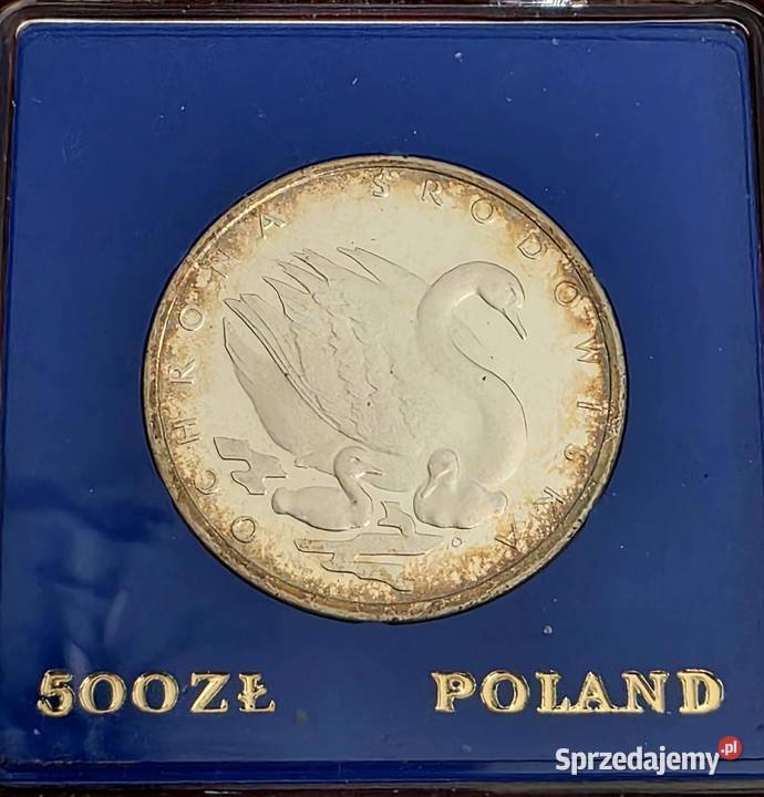 PRL monety Ochrona środowiska śląskie Sosnowiec